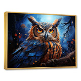 Mystic Owl in the moonlight - Owl Wall Art Prints