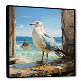 Coastal Sentinel Majestic Seagull - Seagull Wall Decor
