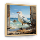 Coastal Sentinel Majestic Seagull - Seagull Wall Decor