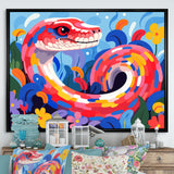 Popart snakes Grace - Snake Home Decor Art