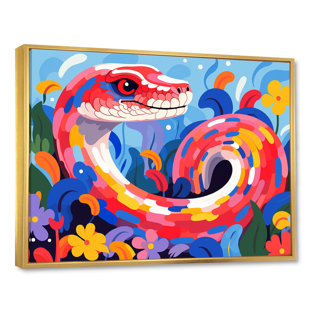 Popart snakes Grace - Snake Home Decor Art
