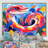 Popart snakes Grace - Snake Home Decor Art