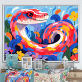 Popart snakes Grace - Snake Home Decor Art
