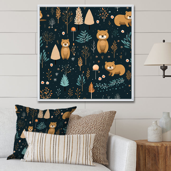 Teady bear nursery - Bear Home Decor Art