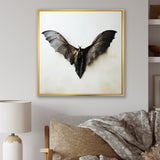 White and black Mystic bat - Bat Wall Decor