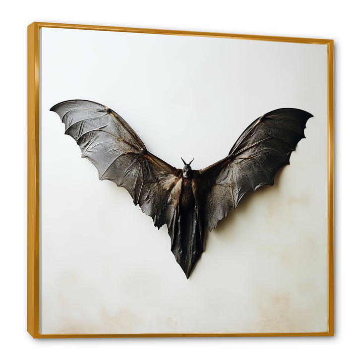 White and black Mystic bat - Bat Wall Decor