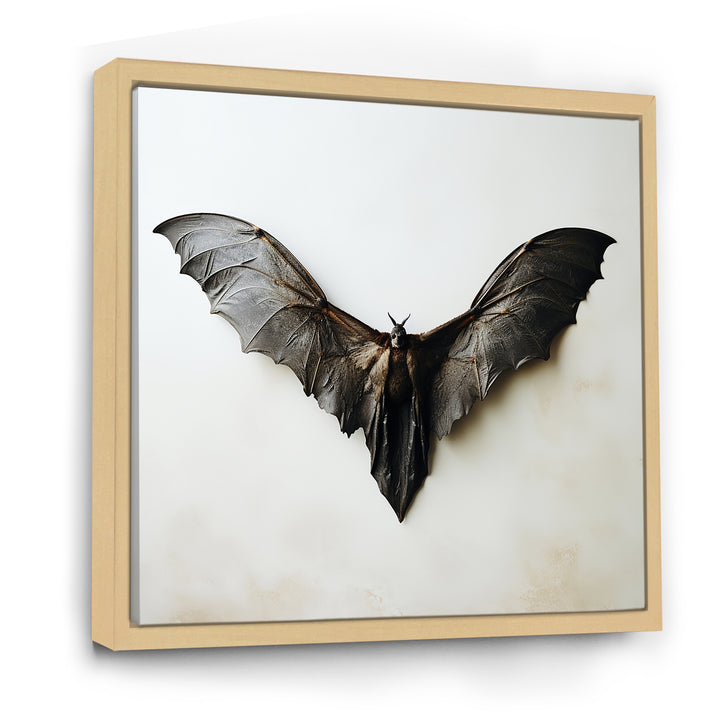 White and black Mystic bat - Bat Wall Decor