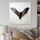White and black Mystic bat - Bat Wall Decor