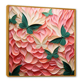Detailed green butterfly Harmony - Butterfly Wall Decor