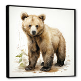 Cuddly grizzly bear cub - Brown Bear Wall Art