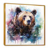 Brown bear forest wondering - Brown Bear Wall Art