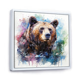 Brown bear forest wondering - Brown Bear Wall Art