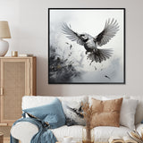 Graphite Realism The Wild Bird - Bird Wall Decor