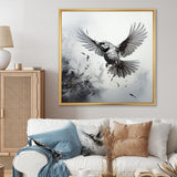Graphite Realism The Wild Bird - Bird Wall Decor