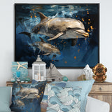 Dancing Dolphins - Dolphin Home Decor Art