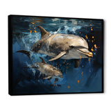 Dancing Dolphins - Dolphin Home Decor Art