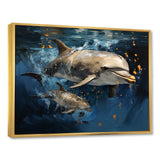 Dancing Dolphins - Dolphin Home Decor Art