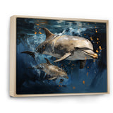 Dancing Dolphins - Dolphin Home Decor Art