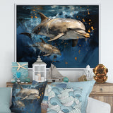 Dancing Dolphins - Dolphin Home Decor Art