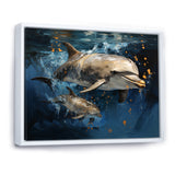 Dancing Dolphins - Dolphin Home Decor Art