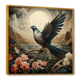 Vintage dove sunset flight - Dove Wall Art Prints