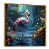 Flamingo pink Paradise - Flamingo Large Canvas Wall Art