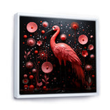 Ping Pong Plumage Fiasco - Flamingo Canvas Wall Art