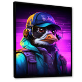 DJ Penguin Wild nightlife - Penguin Bedroom Wall Art