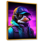 DJ Penguin Wild nightlife - Penguin Bedroom Wall Art