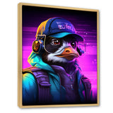 DJ Penguin Wild nightlife - Penguin Bedroom Wall Art