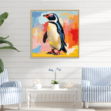 Penguin parade charm - Penguin Wall Decor