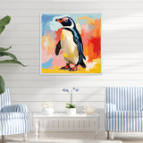 Penguin parade charm - Penguin Wall Decor