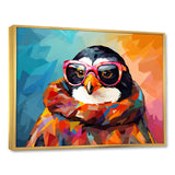 Pop art Penguin with sunglasses - Penguin Wall Art Prints