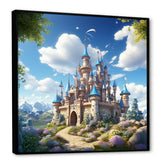 Princess Magical Castle dreams III - Architecture Canvas Wall Art