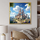 Princess Magical Castle dreams III - Architecture Canvas Wall Art