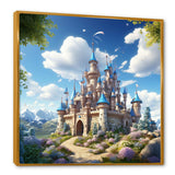 Princess Magical Castle dreams III - Architecture Canvas Wall Art