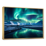 Icelandic Borealis Winter s Aurora II - Landscapes Canvas Wall Art