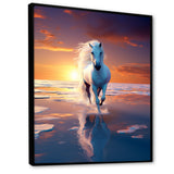 Coastal Horse Majesty Noble Horse Portrait - Horse Wall Art Prints