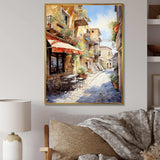 Italian village Essence 2 - Landscapes Canvas Wall Art