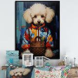 Glam Dog with fashion brand - Dog Home Decor Art