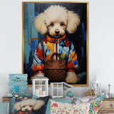 Glam Dog with fashion brand - Dog Home Decor Art