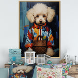 Glam Dog with fashion brand - Dog Home Decor Art