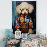 Glam Dog with fashion brand - Dog Home Decor Art