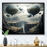 Mind-blowing surreal landscape II - Landscapes Canvas Wall Art