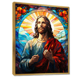 Christianism Jesus Christ Portrait - Spiritual Canvas Wall Art