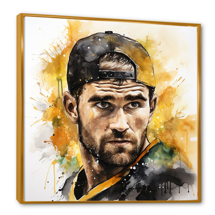 Boston Hockey Ice Legacy I - Sport Hockey Canvas Wall Art