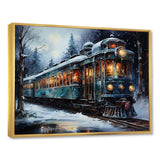 Christmas Train Journey III - Performing Arts Canvas Wall Art