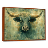 Golden green Taurus zodiac Treasures - Green Taurus Wall Art