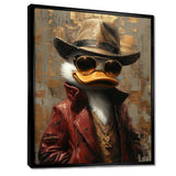 Scrooge Duck As Scarface Luxury Gangster - Duck Wall Art Prints
