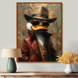 Scrooge Duck As Scarface Luxury Gangster - Duck Wall Art Prints